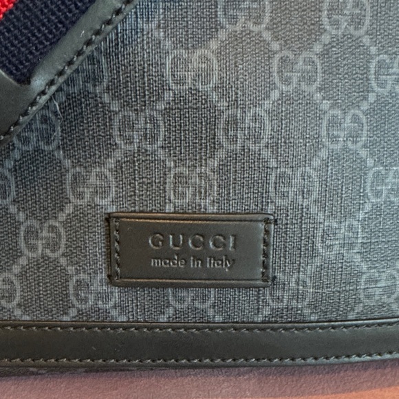 Gucci GG Monogram Black Large Changing Bag Diaper Bag - Picture 2 of 11